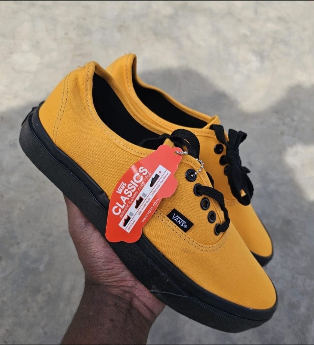 Image of a Vans yellow