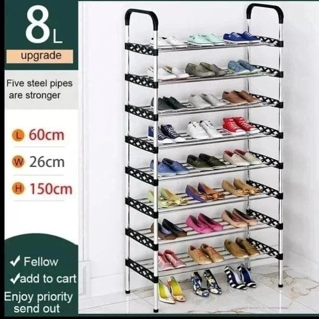 Image of a 8 Layer Shoerack